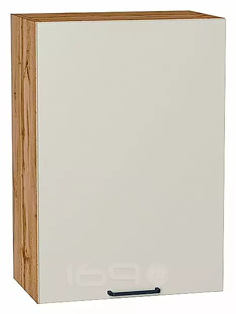 Шкаф верхний с 1-ой дверцей Флэт Cashmere In 2S/Дуб Вотан 716*500*318