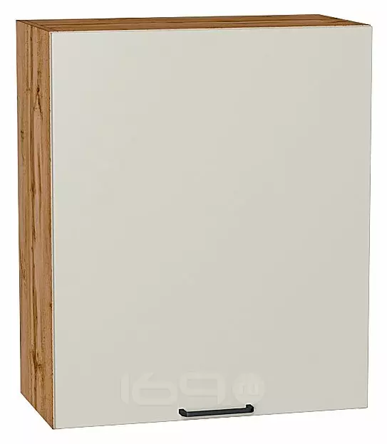 Шкаф верхний с 1-ой дверцей Флэт Cashmere In 2S/Дуб Вотан 716*600*318