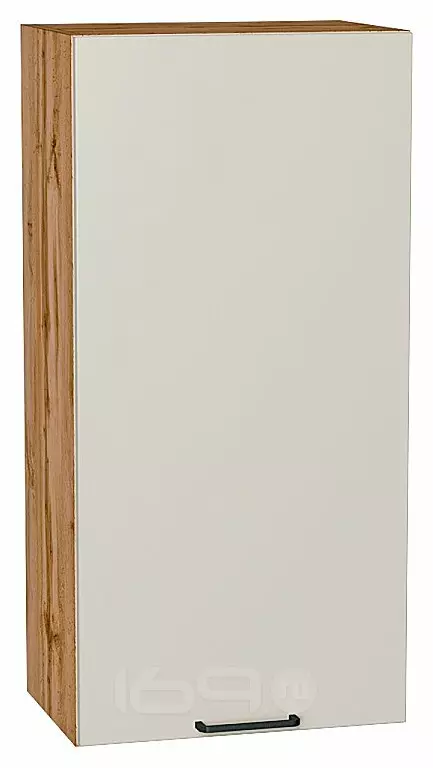 Шкаф верхний с 1-ой дверцей Флэт Cashmere In 2S/Дуб Вотан 920*450*318