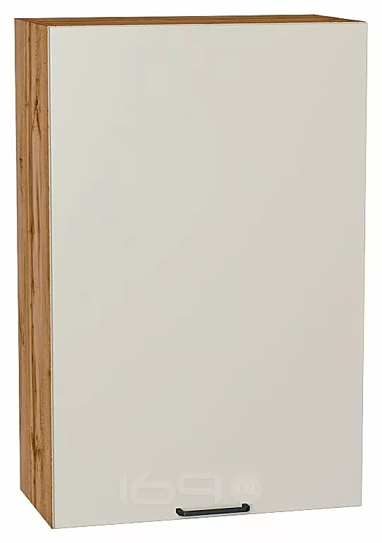 Шкаф верхний с 1-ой дверцей Флэт Cashmere In 2S/Дуб Вотан 920*600*318