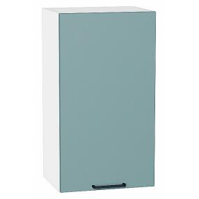 Шкаф верхний с 1-ой дверцей Флэт Grey-green In 2S/Белый 716*400*318