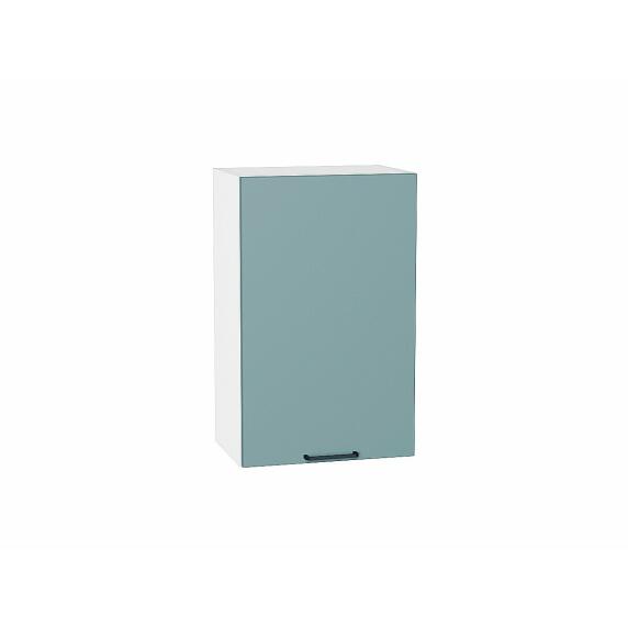 Шкаф верхний с 1-ой дверцей Флэт Grey-green In 2S/Белый 716*450*318