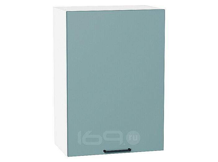 Шкаф верхний с 1-ой дверцей Флэт Grey-green In 2S/Белый 716*500*318