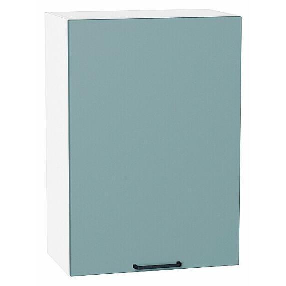 Шкаф верхний с 1-ой дверцей Флэт Grey-green In 2S/Белый 716*500*318