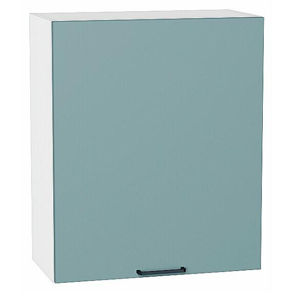 Шкаф верхний с 1-ой дверцей Флэт Grey-green In 2S/Белый 716*600*318