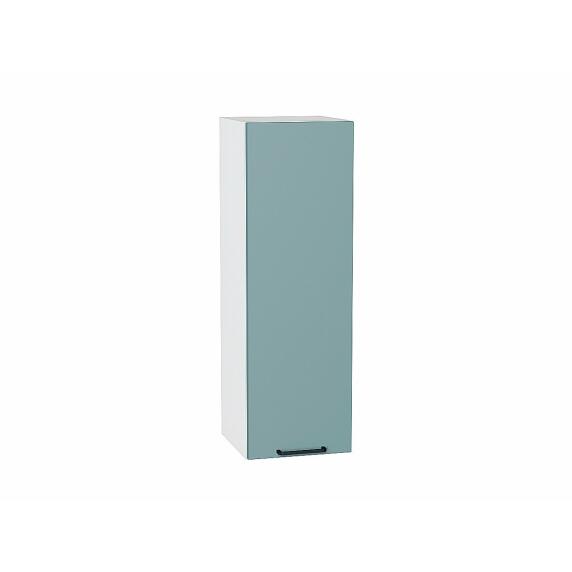 Шкаф верхний с 1-ой дверцей Флэт Grey-green In 2S/Белый 920*300*318