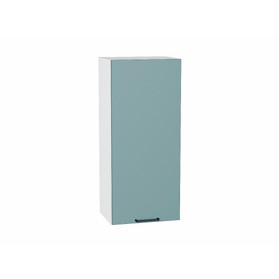 Шкаф верхний с 1-ой дверцей Флэт Grey-green In 2S/Белый 920*400*318