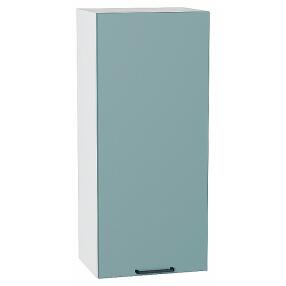 Шкаф верхний с 1-ой дверцей Флэт Grey-green In 2S/Белый 920*400*318