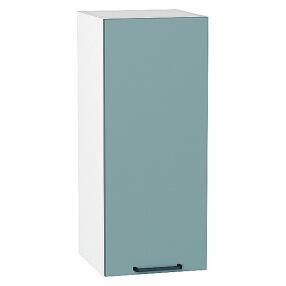 Шкаф верхний с 1-ой дверцей Флэт Grey-green In 2S/Белый 716*300*318