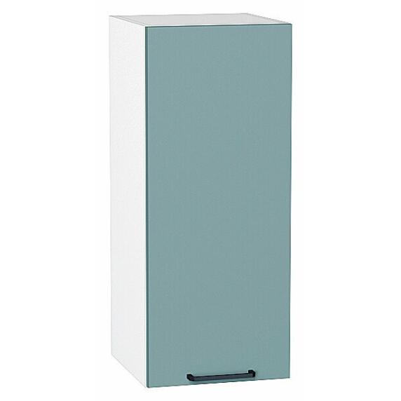 Шкаф верхний с 1-ой дверцей Флэт Grey-green In 2S/Белый 716*300*318