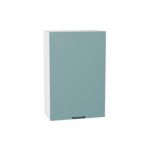 Шкаф верхний с 1-ой дверцей Флэт Grey-green In 2S/Белый 920*600*318