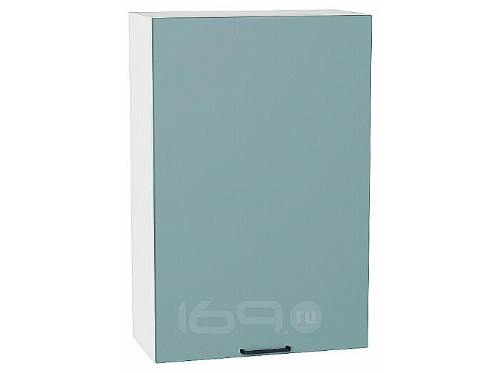 Шкаф верхний с 1-ой дверцей Флэт Grey-green In 2S/Белый 920*600*318