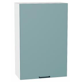 Шкаф верхний с 1-ой дверцей Флэт Grey-green In 2S/Белый 920*600*318