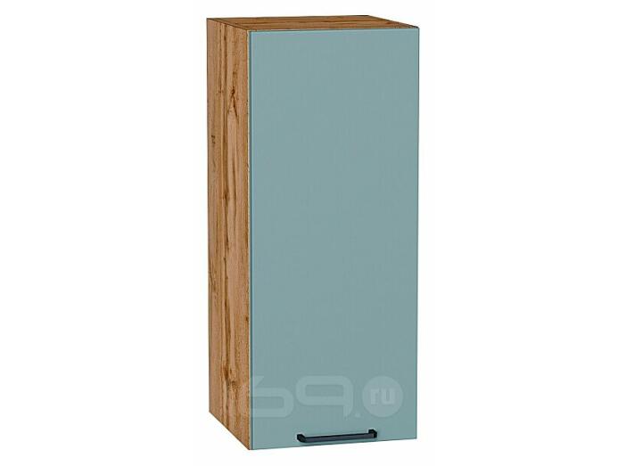Шкаф верхний с 1-ой дверцей Флэт Grey-green In 2S/Дуб Вотан 716*300*318