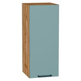 Шкаф верхний с 1-ой дверцей Флэт Grey-green In 2S/Дуб Вотан 716*300*318