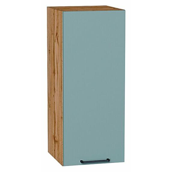 Шкаф верхний с 1-ой дверцей Флэт Grey-green In 2S/Дуб Вотан 716*300*318
