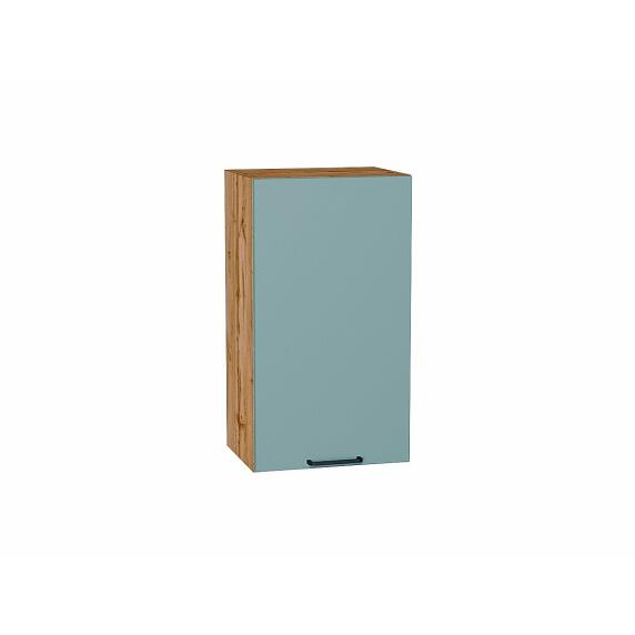 Шкаф верхний с 1-ой дверцей Флэт Grey-green In 2S/Дуб Вотан 716*400*318