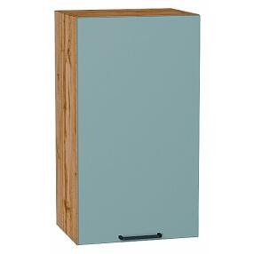 Шкаф верхний с 1-ой дверцей Флэт Grey-green In 2S/Дуб Вотан 716*400*318