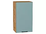 Шкаф верхний с 1-ой дверцей Флэт Grey-green In 2S/Дуб Вотан 716*400*318