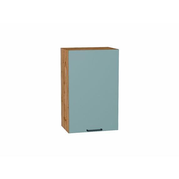 Шкаф верхний с 1-ой дверцей Флэт Grey-green In 2S/Дуб Вотан 716*450*318