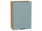 Шкаф верхний с 1-ой дверцей Флэт Grey-green In 2S/Дуб Вотан 716*500*318