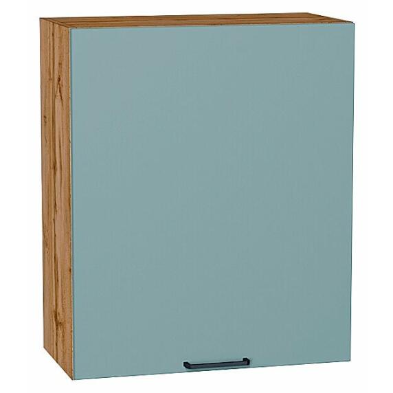 Шкаф верхний с 1-ой дверцей Флэт Grey-green In 2S/Дуб Вотан 716*600*318