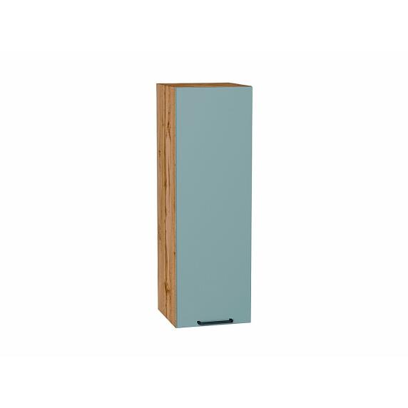 Шкаф верхний с 1-ой дверцей Флэт Grey-green In 2S/Дуб Вотан 920*300*318