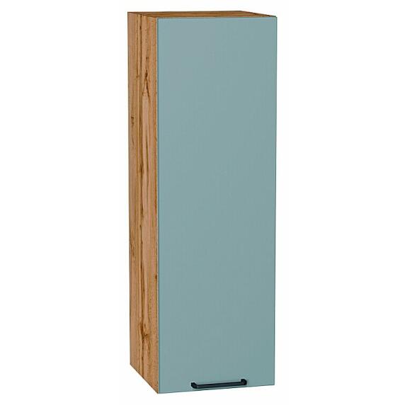 Шкаф верхний с 1-ой дверцей Флэт Grey-green In 2S/Дуб Вотан 920*300*318
