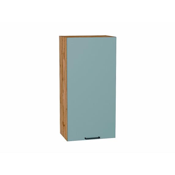 Шкаф верхний с 1-ой дверцей Флэт Grey-green In 2S/Дуб Вотан 920*450*318