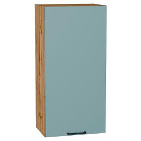 Шкаф верхний с 1-ой дверцей Флэт Grey-green In 2S/Дуб Вотан 920*450*318