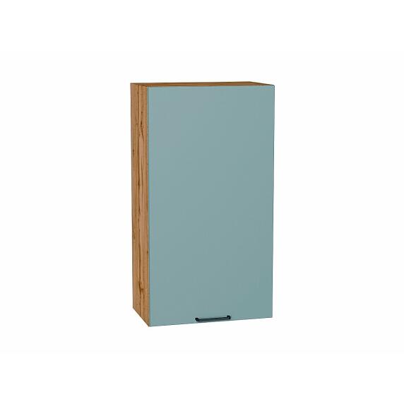 Шкаф верхний с 1-ой дверцей Флэт Grey-green In 2S/Дуб Вотан 920*500*318