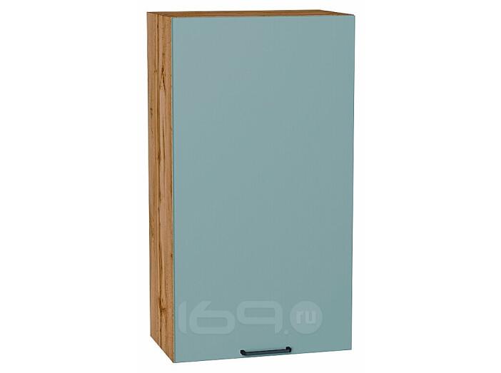 Шкаф верхний с 1-ой дверцей Флэт Grey-green In 2S/Дуб Вотан 920*500*318