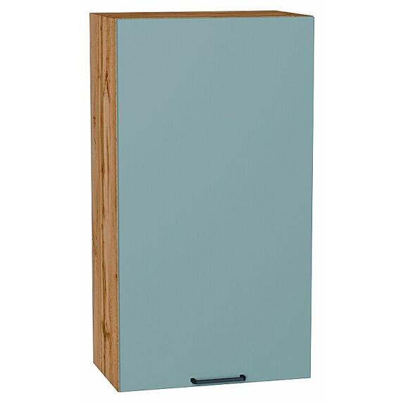 Шкаф верхний с 1-ой дверцей Флэт Grey-green In 2S/Дуб Вотан 920*500*318