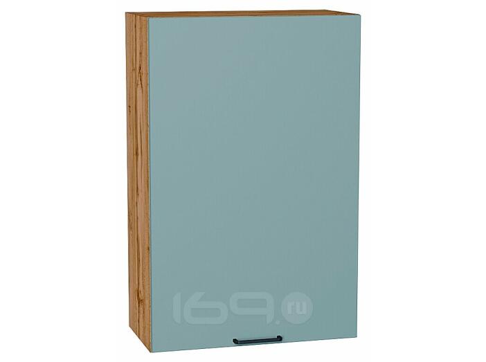 Шкаф верхний с 1-ой дверцей Флэт Grey-green In 2S/Дуб Вотан 920*600*318