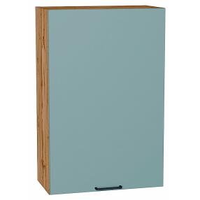 Шкаф верхний с 1-ой дверцей Флэт Grey-green In 2S/Дуб Вотан 920*600*318