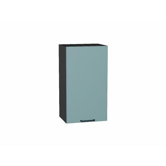 Шкаф верхний с 1-ой дверцей Флэт Grey-green In 2S/Graphite 716*400*318