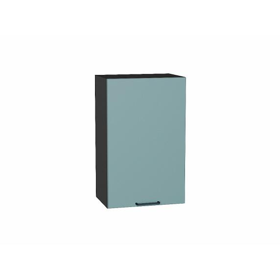 Шкаф верхний с 1-ой дверцей Флэт Grey-green In 2S/Graphite 716*450*318