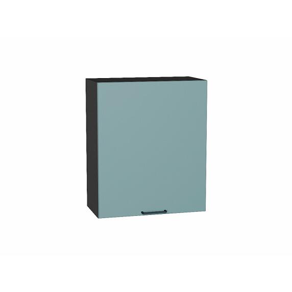 Шкаф верхний с 1-ой дверцей Флэт Grey-green In 2S/Graphite 716*600*318