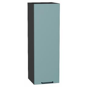 Шкаф верхний с 1-ой дверцей Флэт Grey-green In 2S/Graphite 920*300*318