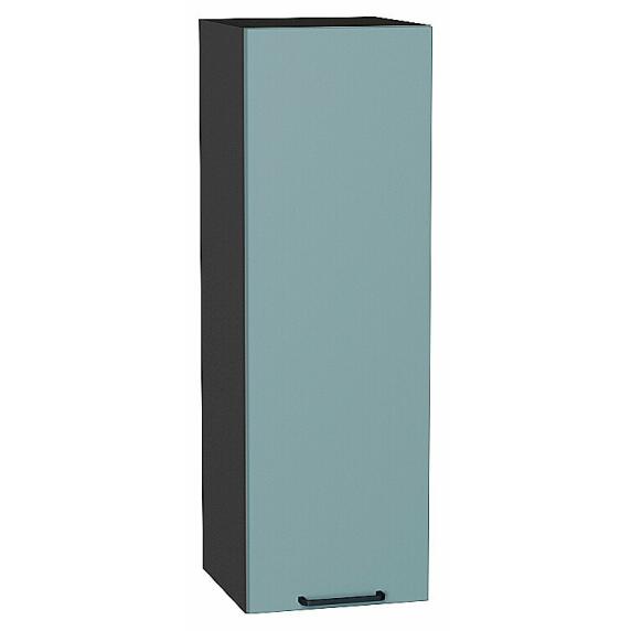 Шкаф верхний с 1-ой дверцей Флэт Grey-green In 2S/Graphite 920*300*318