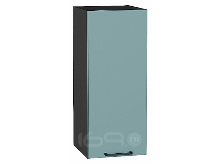 Шкаф верхний с 1-ой дверцей Флэт Grey-green In 2S/Graphite 716*300*318