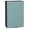 Шкаф верхний с 1-ой дверцей Флэт Grey-green In 2S/Graphite 920*600*318 Шкаф верхний с 1-ой дверцей Флэт Grey-green In 2S/Graphite 920*600*318