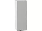 Шкаф верхний с 1-ой дверцей Флэт Light Grey In 2S/Белый 920*300*318