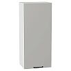 Шкаф верхний с 1-ой дверцей Флэт Light Grey In 2S/Белый 920*400*318