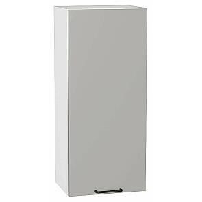 Шкаф верхний с 1-ой дверцей Флэт Light Grey In 2S/Белый 920*400*318