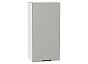 Шкаф верхний с 1-ой дверцей Флэт Light Grey In 2S/Белый 920*450*318