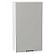 Шкаф верхний с 1-ой дверцей Флэт Light Grey In 2S/Белый 920*500*318