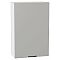 Шкаф верхний с 1-ой дверцей Флэт Light Grey In 2S/Белый 920*600*318