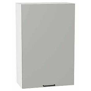 Шкаф верхний с 1-ой дверцей Флэт Light Grey In 2S/Белый 920*600*318