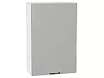 Шкаф верхний с 1-ой дверцей Флэт Light Grey In 2S/Белый 920*600*318
